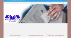 Desktop Screenshot of bloch-verlag.de